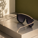 Montgomery Shield Sunglasses - Lead Alternate View