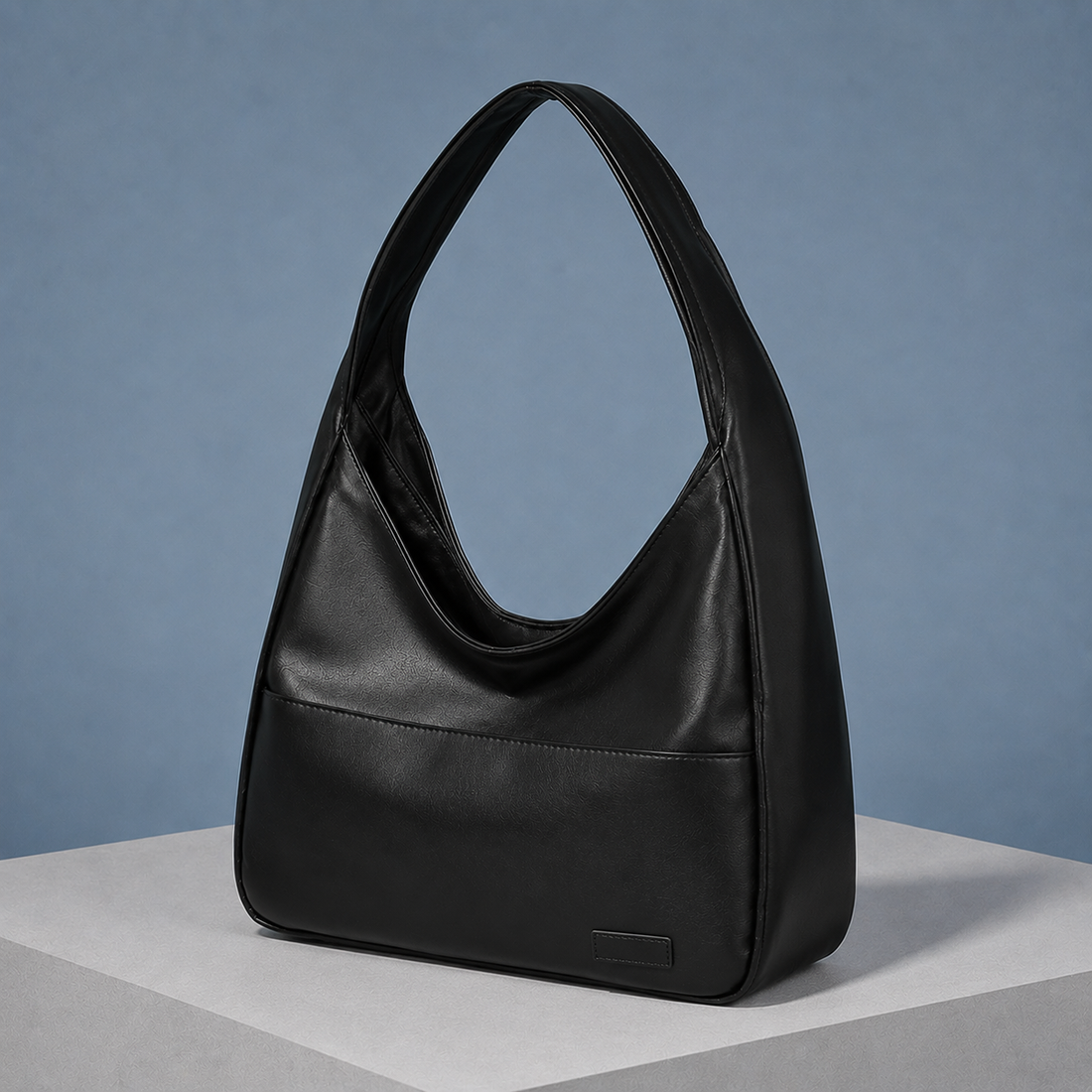 Bordoni Slouch Shoulder Bag - Lead Alternate View