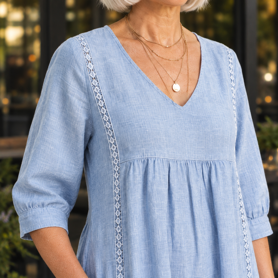 April-Grace A-Line Midi Dress - Lead Product Detail