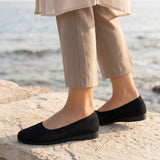 Fiorella Knit Ballet Pumps - Lead Alternate View