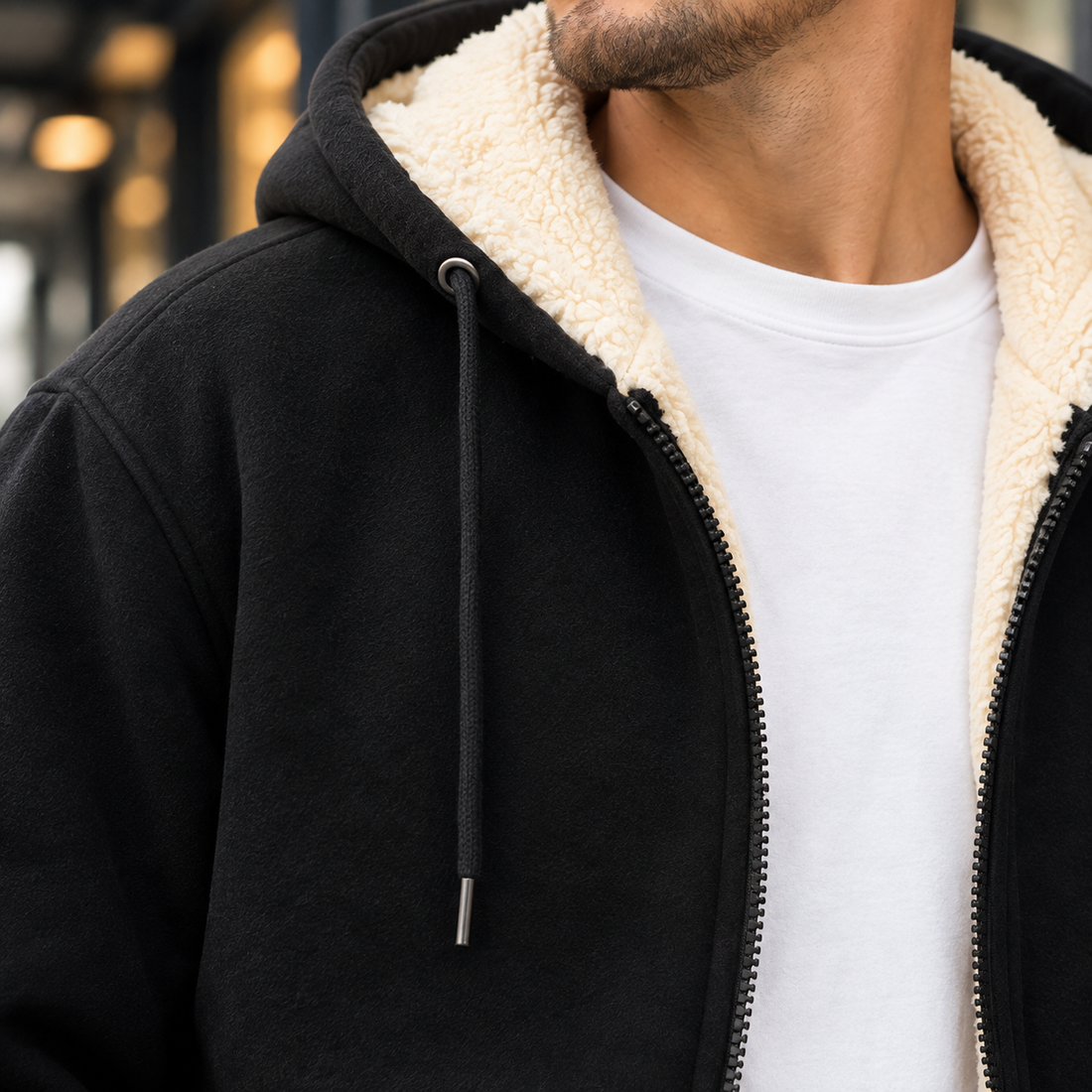 Killian Fleece-Lined Hoodie - Lead Product Detail