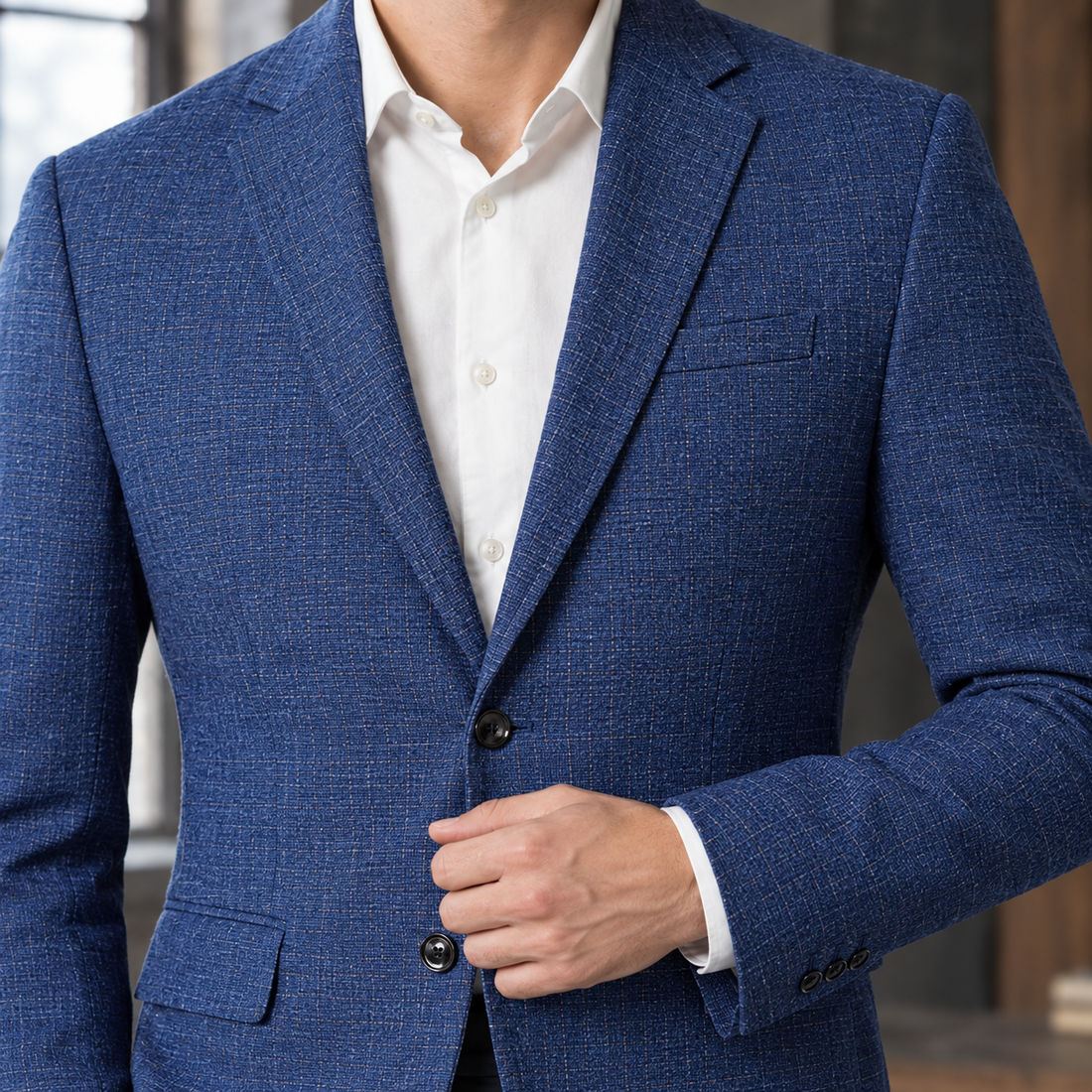 Owen Checked Blazer - Lead Product Detail