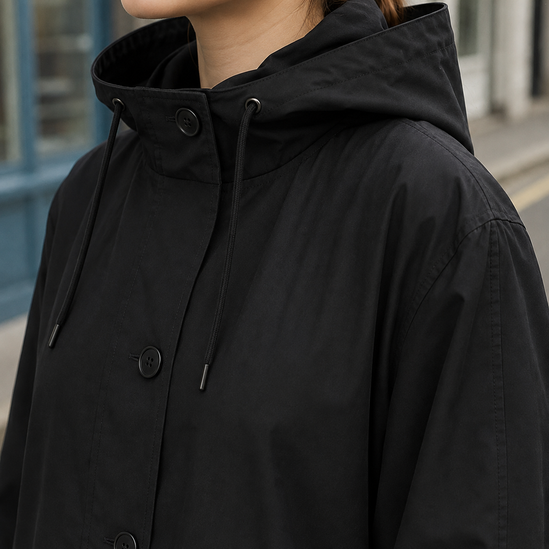 Ramona Hooded Overcoat - Lead Product Detail