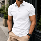 Evander Slim Polo - White