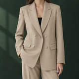 Paige Relaxed Blazer - Khaki