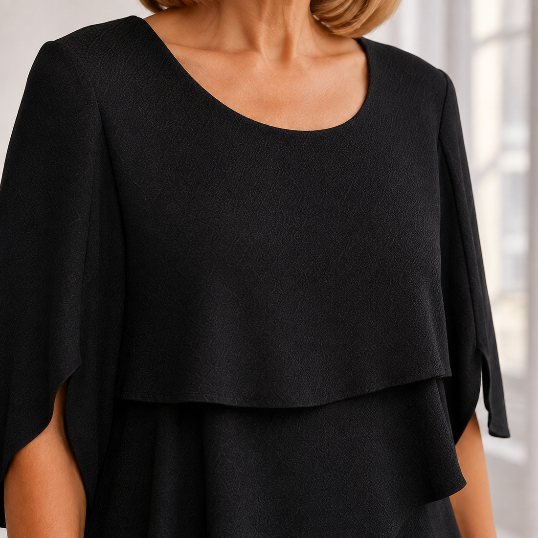 Faye Ruffle Dress - Lead Product Detail