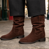 Gargano Suede Boots - Brown