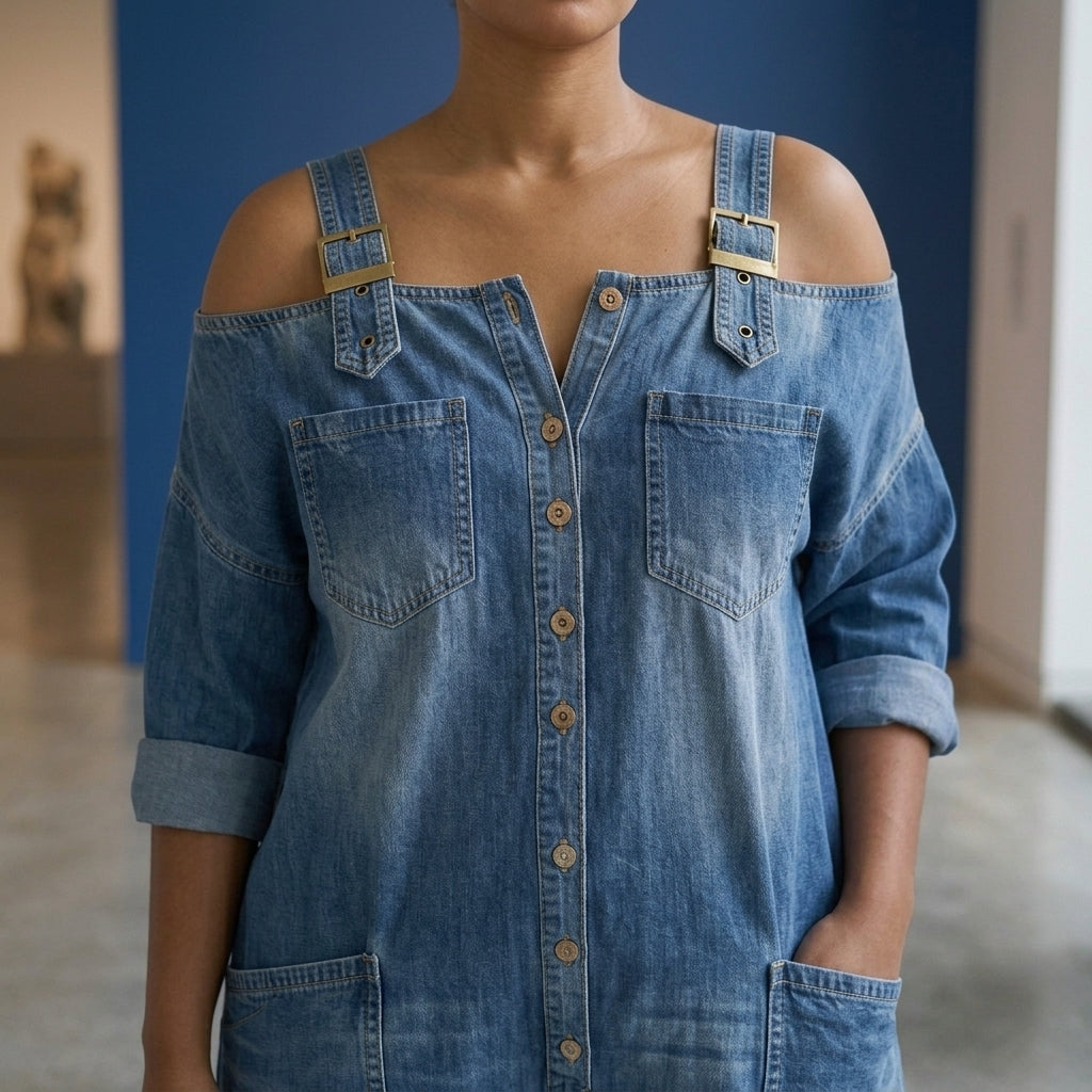 Vivienne Off Shoulder Jumpsuit - Lead Product Detail