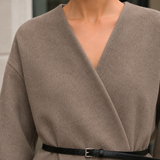 Sabina Wrap Sweater - Lead Product Detail