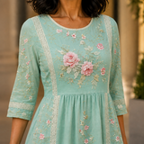 Adele Floral Midi Dress - Lead Product Detail