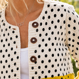 Madeleine Polka Dot Cardigan - Lead Product Detail