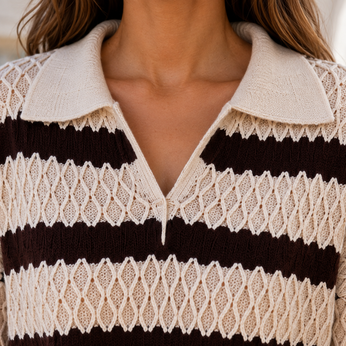 Juliet Polo Sweater - Lead Product Detail