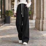 Modesty Wide Leg Pants - Black