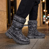Viterbo Camouflage Snow Boots - Black Camouflage