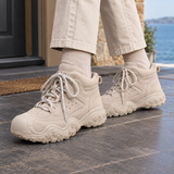 Portofino Leather Hiking Boots - Sand