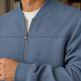 Alaric Bomber Jacket - Lead Product Detail