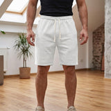 Dorian Waffle Shorts - White