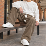 Ryan Wide Leg Pants - Brown