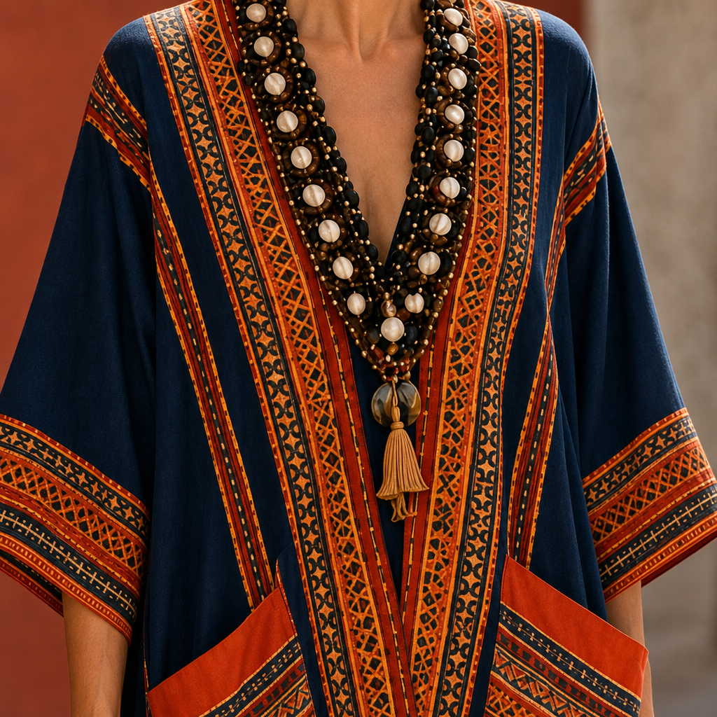 Lucia Printed Caftan - Lead Product Detail