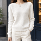 Mariella Cashmere Sweater - White