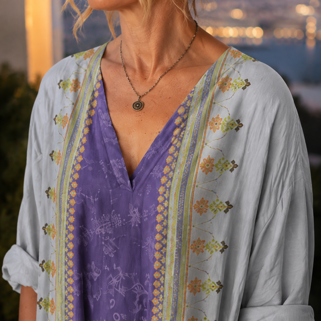 Aria Oversized Midi Dress - Lead Product Detail