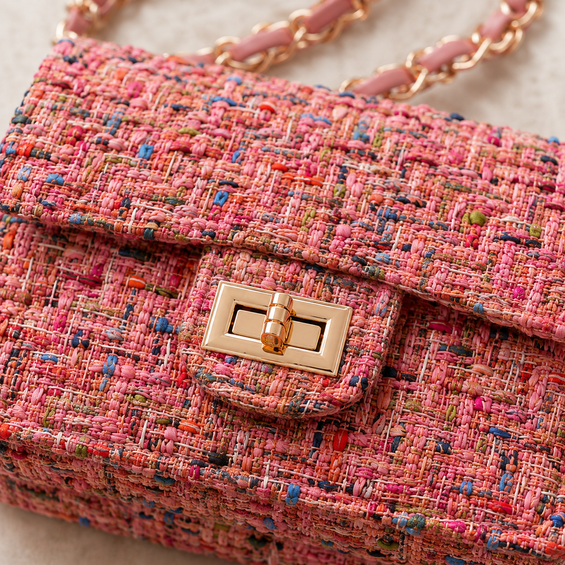 Leonelli Textured Shoulder Bag - Lead Product Detail