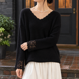 Nicole Cashmere Sweater - Black
