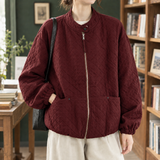 Marissa Quilted Jacket - Red