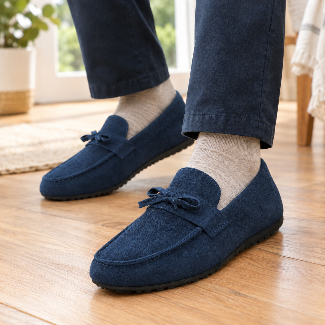 Canaletto Suede Loafers - Blue