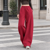 Stella-Skye Wide Leg Pants - Red