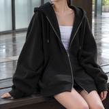 Selma Oversized Hoodie - Black