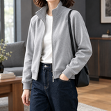 Theodora-Skye Zip Jacket - Gray