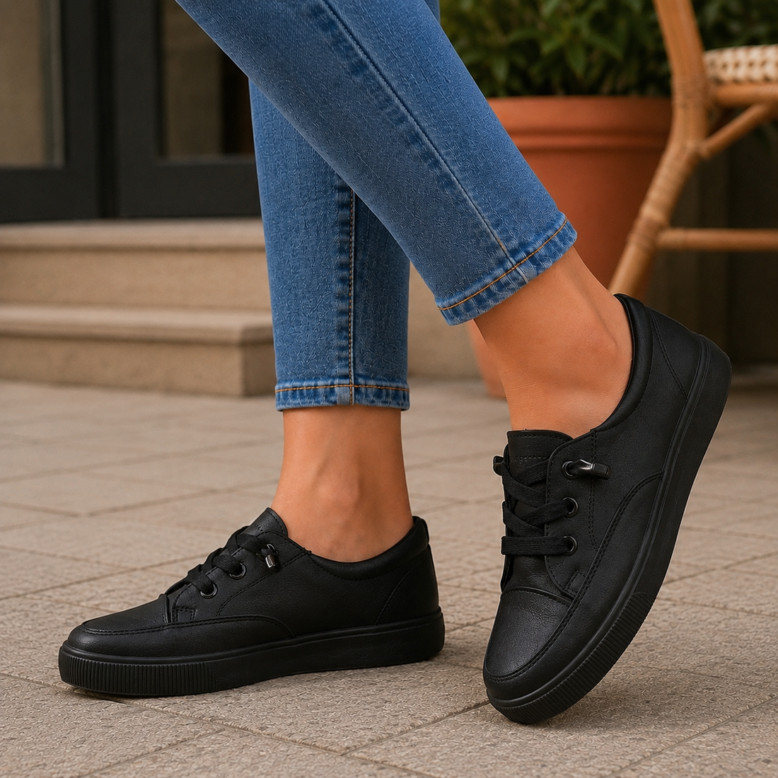 Savoia Lightweight Sneakers - Black