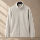 Alfred Stand Collar Jacket - Off White