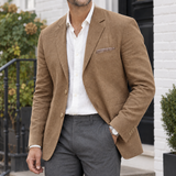 Adrian Unstructured Blazer - Brown