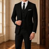 Kieran Tailored Suit - Black
