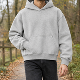 Burnaby-Reid Relaxed Hoodie - Light Gray