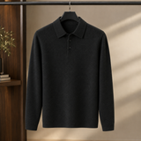 Noah Polo Sweater - Black
