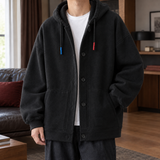 Ellis Hooded Hoodie - Black