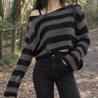 Short Gray Black