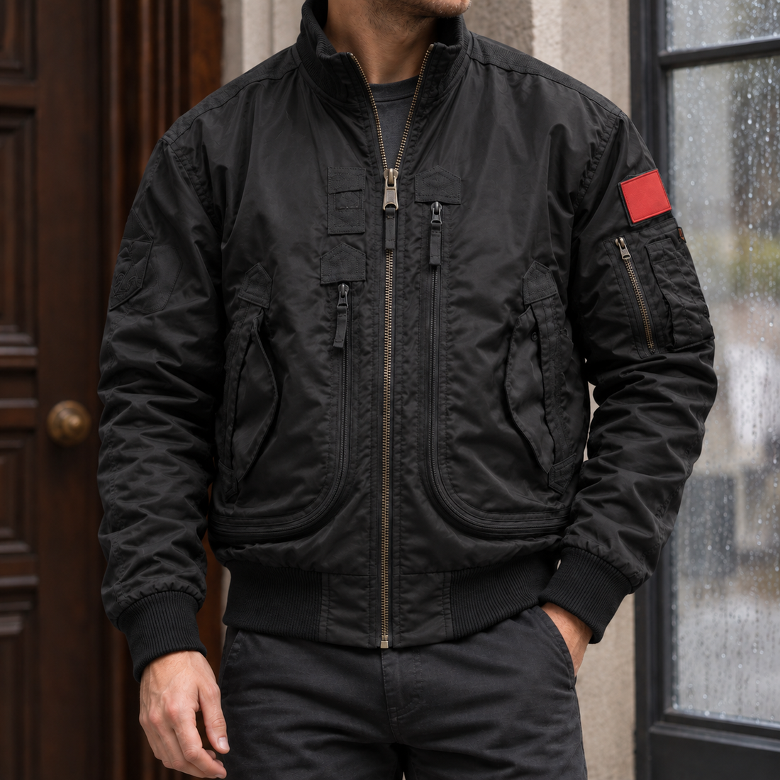 Benoit Tactical Jacket - Black