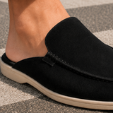 Asti Suede Mule Loafers - Lead Product Detail