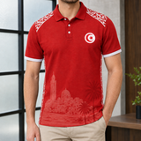 Alphonse Tunisian Polo - Red