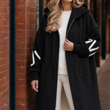 Aurore Hooded Jacket - Black