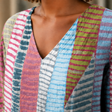 Francesca V Neck Blouse - Lead Product Detail