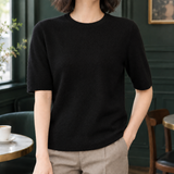 Ludovica Crew Neck Sweater - Black