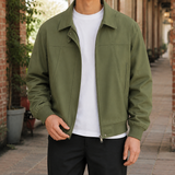 Louis Zip Jacket - Green