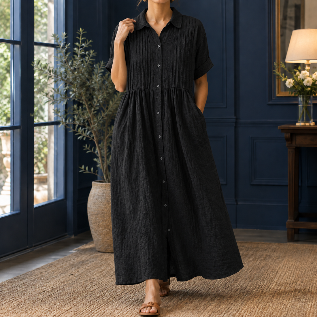 Valerie Pintuck Maxi Dress - Black