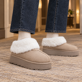Grosseto Platform Snow Boots - Light Brown