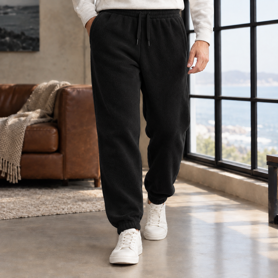 Gaspard Tapered Pants - Black